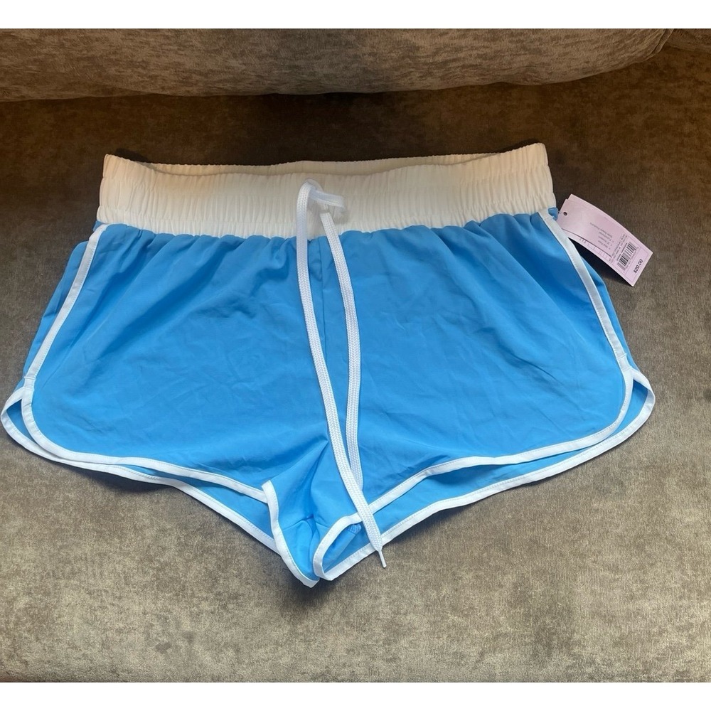 Wild Fable Blue White Dolphin Athletic Shorts Size Medium NWT
